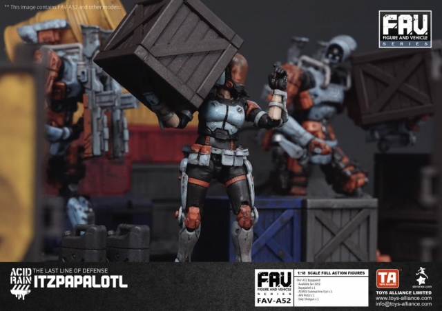 FAV-AP52 Itzpapalotl 1:18 Scale | Acid Rain FAV