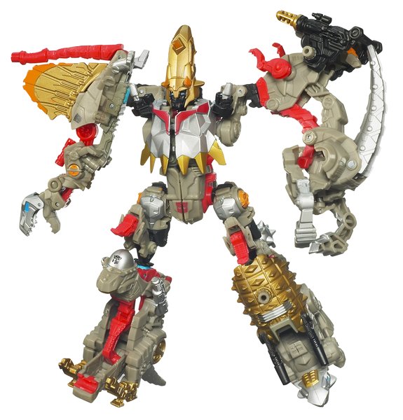 Grimstone with Dinobots Commander 5-Pack | Transformers Generations Power Core Combiners