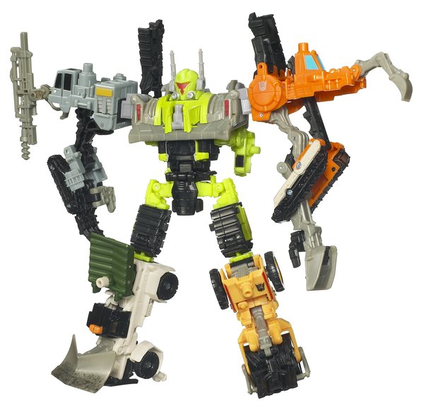 Steamhammer with Constructicons Commander 5-Pack | Transformers Generations Power Core Combiners