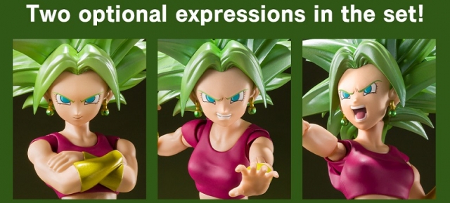 Figura Kefla Super Saiyan De Dragon Ball Super Bandai SH FiguArts