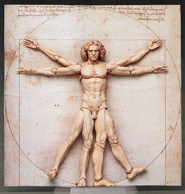 SP-075 Vitruvian Man figma | The Table Museum | FREEing