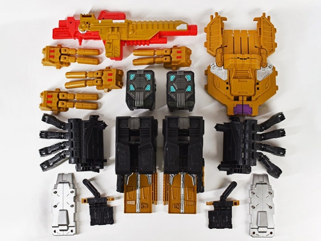 DK-33 Upgrade Kit for Transformers Generations Selects WFC Trilogy Black Zarak | DNA Design