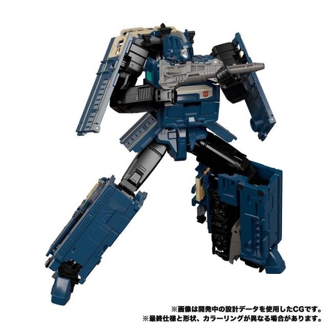 Main Image: MPG-02 Trainbot Getsuei Raiden Combiner | Transformers Masterpiece Gattai