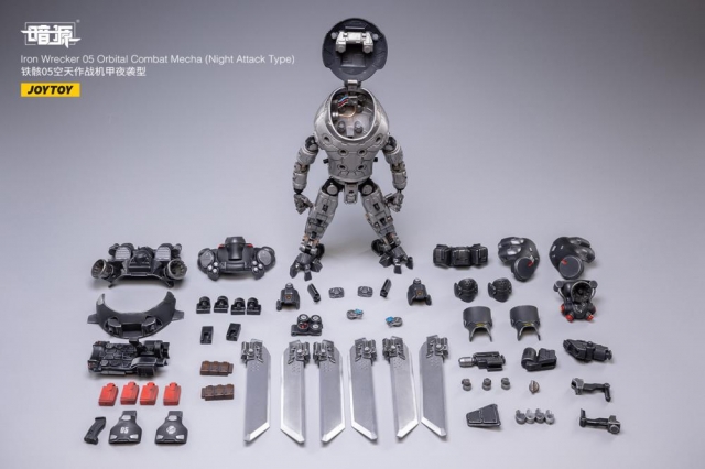 Joytoy アイアンレッカー05 オービタルコンバットメカ　ナイトアタックタイ Iron Wrecker 08 Heavy Airborne Mecha (Rain Forest Operations