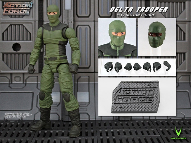 Delta Trooper 1/12 Scale | Action Force | Valaverse