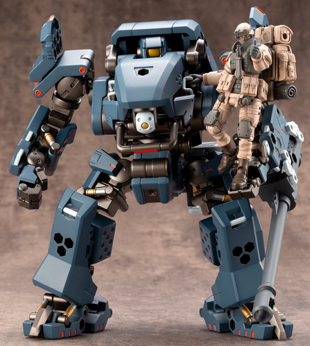 Kotobukiya Hexa Gear Block Early Governor Vol.1 Night Stalkers – 1:24 Scale Model Kit, 3 Figures With Pre-Painted Heads - View #12