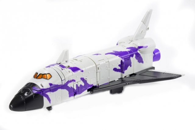 helicopter transformer space shuttle set