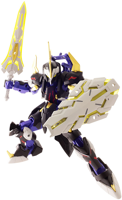 09 Arthur Shadow Knight Model Kit | Pla-Act Option Series | PLUM