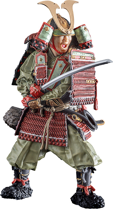 Kamakura Period Armored Warrior 1/12 Scale Model Kit | PLAMAX | Max Factory