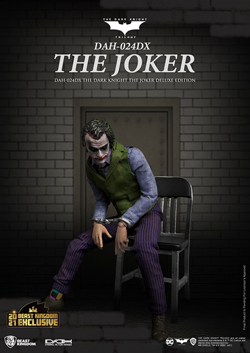 DAH-024DX Joker Dynamic 8ction Heroes | Batman: The Dark Knight | Beast Kingdom