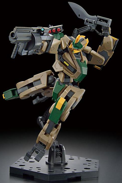 BANDAI SPIRITS AMAIM HG 1/72 Byakuchi Model Kit – With Drill & Claw Arm, Color Coded For Ages 15+ - View #10