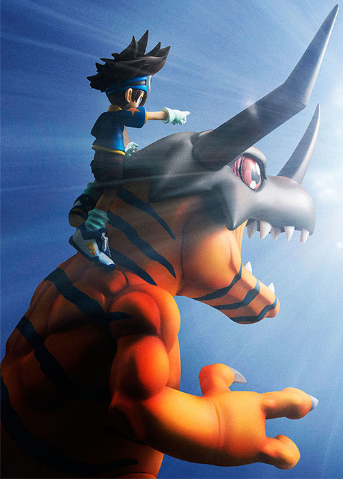 Greymon and Taichi Yagami G.E.M. Series | Digimon Adventure