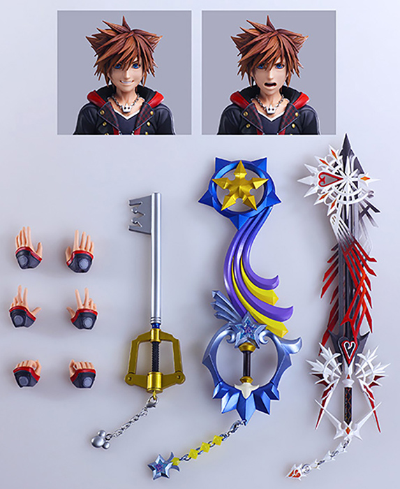 Sora Version 2 Deluxe Play Arts Kai I Kingdom Hearts III I Square Enix