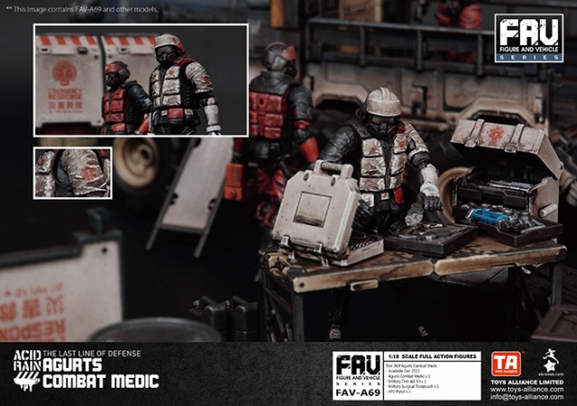 FAV-A69 Agurts Combat Medic 1:18 Scale | Acid Rain FAV