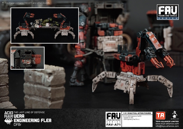 FAV-A71 UERA Engineering Flea DF8r 1:18 Scale | Acid Rain FAV