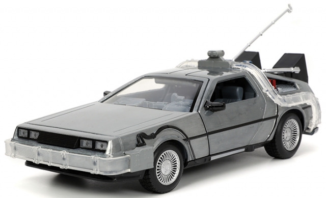 Time Machine 1/24 Scale Hollywood Rides | Back to the Future | Jada Toys