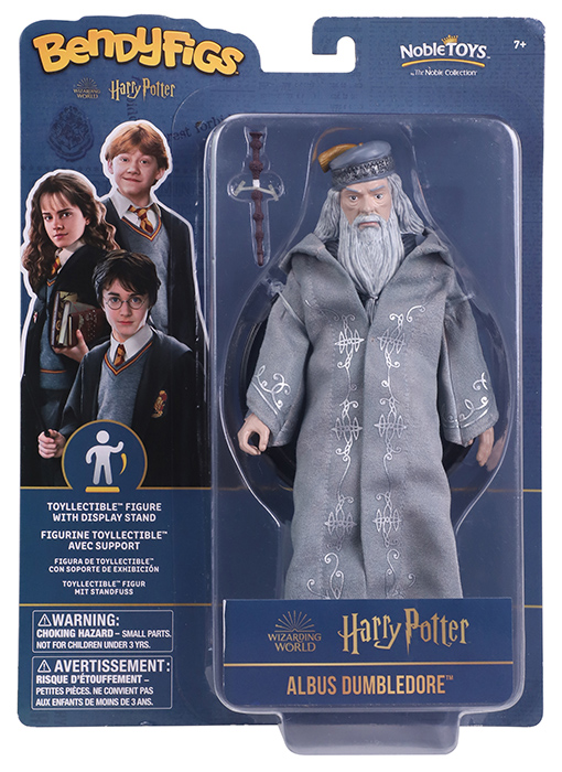 Harry Potter + Dumbledore Bendyfigs Noble Collection - Lot Deux Figurines NEUF