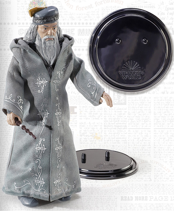 HARRY POTTER BENDYFIGS Noble Collection Dumbledore Hermione Granger