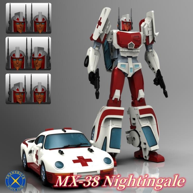 MX-38 Nightingale | XTransbots 3rd Party MP-Scale Figure