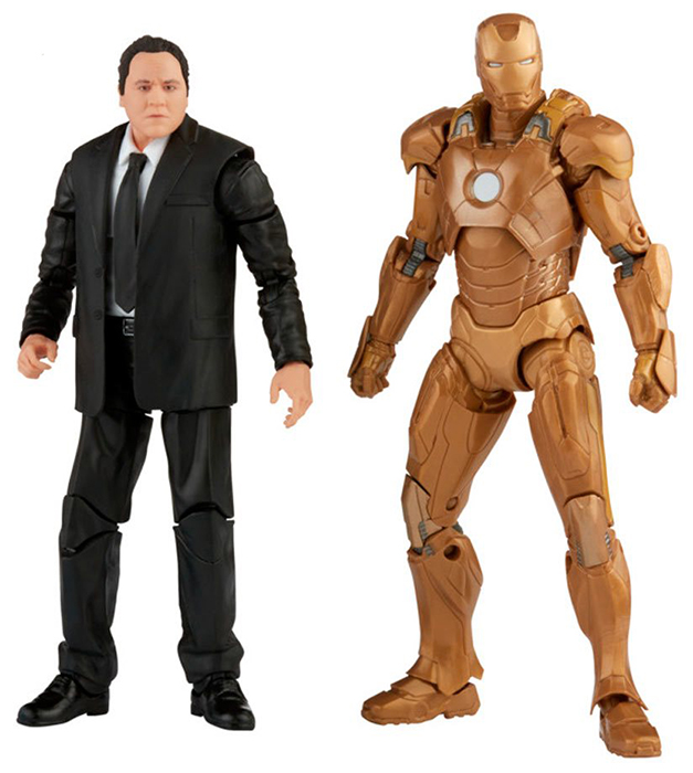 Happy & Iron Man Mark XXI Two-Pack | Avengers: Infinity War | Marvel Legends The Infinity Saga