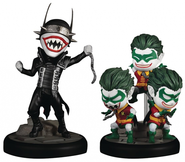 MEA-030 The Batman Who Laughs & Robins PX Previews Exclusive Mini Egg Attack Set | Dark Nights: Metal | Beast Kingdom