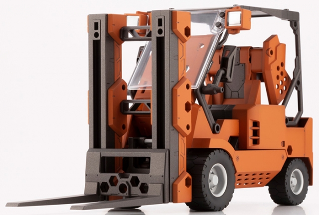 Booster Pack 006 Forklift Orange Version 1/24 Scale Model Kit | Hexa Gear | Kotobukiya