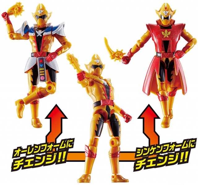 Twokaizer Ohran and Shinken Form Set Change Heroes | Kikai