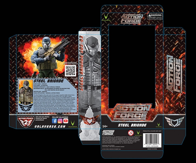 Steel Brigade 1/12 Scale Action Force Valaverse