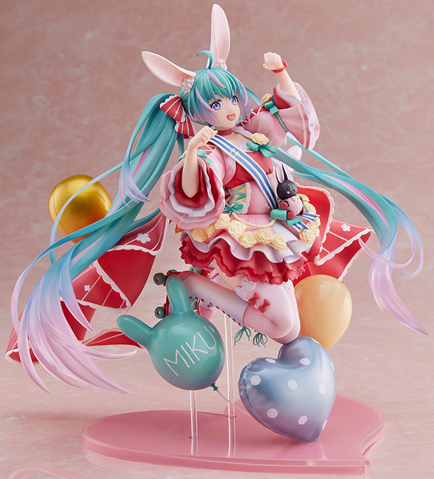 Hatsune Miku Birthday 2021 Pretty Rabbit Version 1/7 Scale Spiritale | Vocaloid | Taito