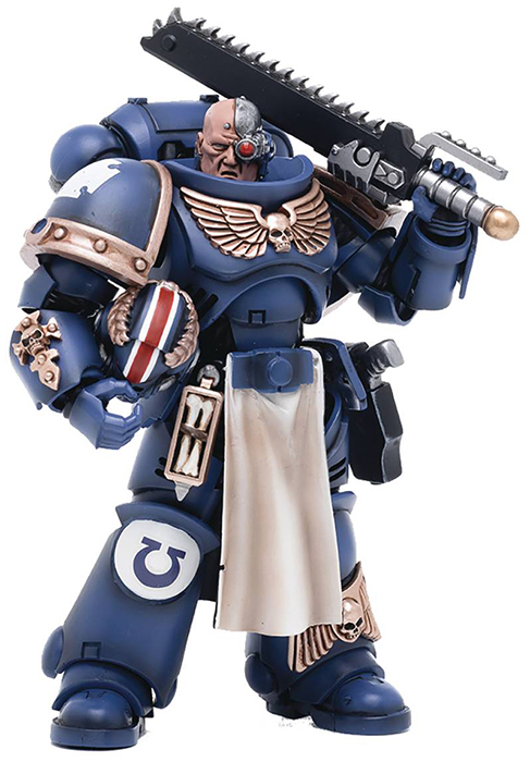 Ultramarines Primaris Lieutenant Horatius 1/18 Scale | Warhammer 40K | Joy Toy