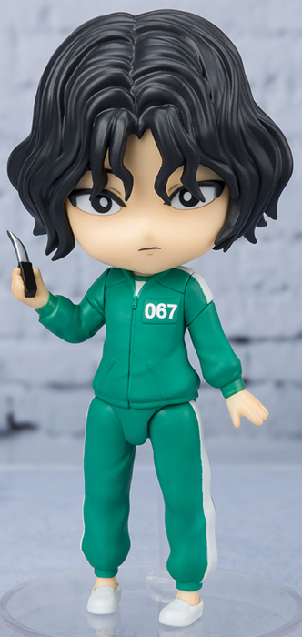 86671 - squid game - figuarts mini - kang sae-byeok - minifigure 9cm