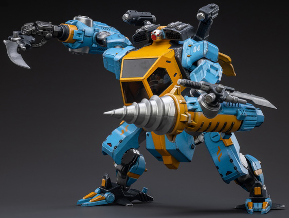NORTH 04 Armed Attack Mecha with Pilot | Joy Toy Battle for