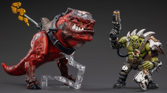 Warhammer 40K Orki - Squighog Boyz Nob Con Slugga - Scatola Pezzi