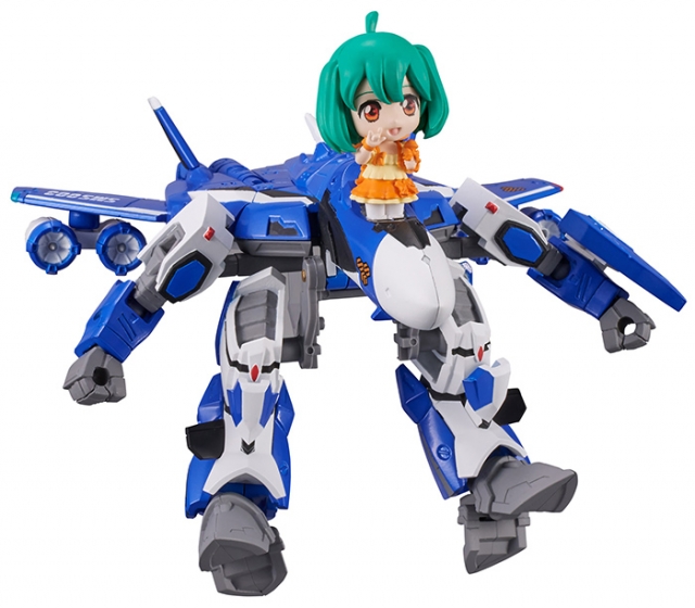 VF-25G Messiah Valkyrie Michael Use Version and Ranka Set Tiny Session | Macross Frontier | Bandai Spirits