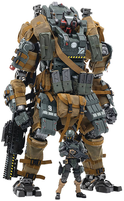 Fear 06 Heavy Assault Mecha with Pilot | Joy Toy Battle for the Stars