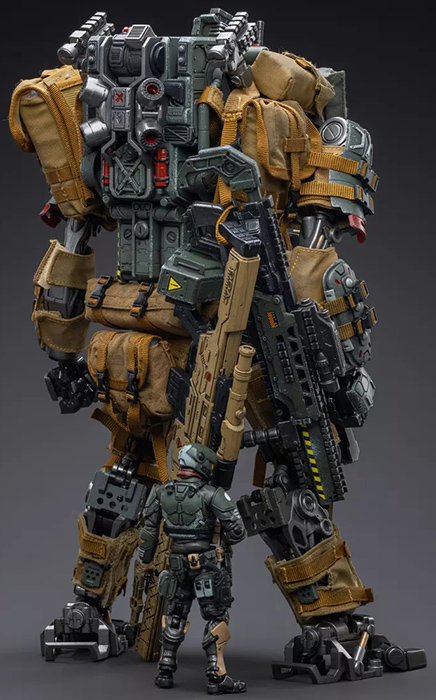 JOYTOY 1/18 Action Figure Fear 06 Heavy Assault Mecha 31,8 Cm - Modello Da Collezione Con Soldato