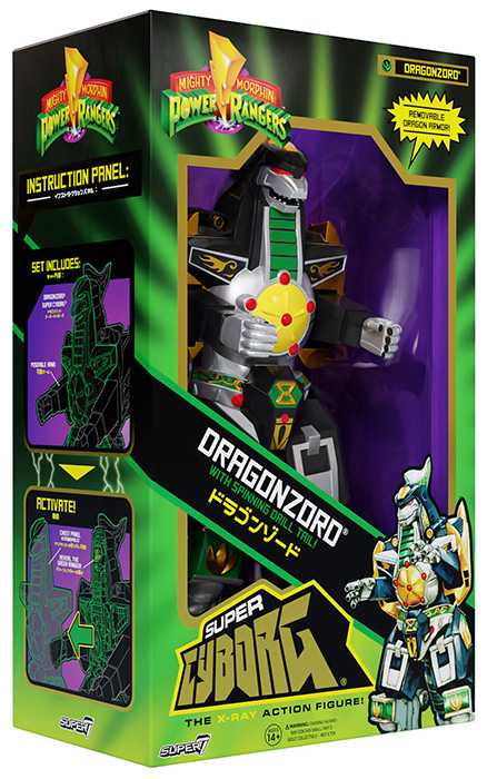 Dragonzord Full Color Super Cyborg | Mighty Morphin Power