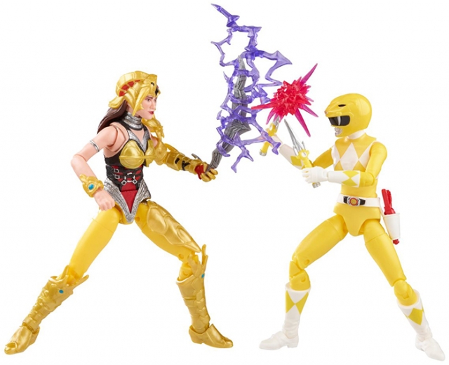 Yellow Ranger Vs. Scorpina Battle Pack Lightning Collection | Mighty Morphin Power Rangers | Hasbro 