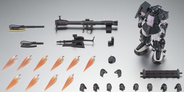 MS-06R-1A ZAKU II High Mobility Type Black Tri Stars