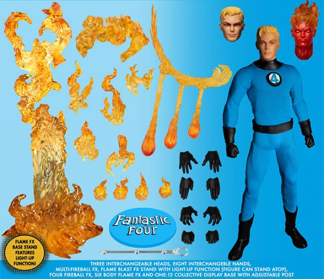 Fantastic Four Deluxe Steel Box Set One12 Collective Mezco Toyz