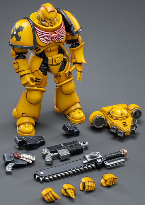 LEBOO JOYTOY Warhammer 40k 118 Figura De Acción Adeptus Mechanicus Skitarii Marshal 4 88 Pulgadas De Altura Modelos De Juguete Joy