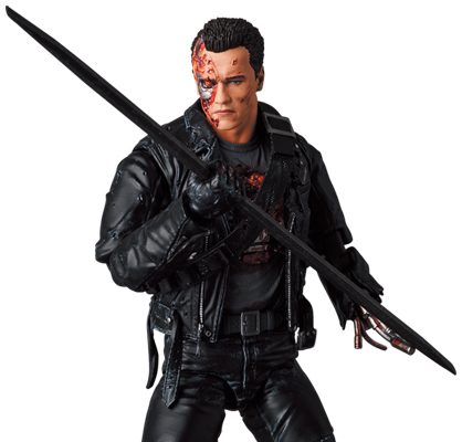 No.191 T-800 Battle Damage Version MAFEX | Terminator 2: Judgement