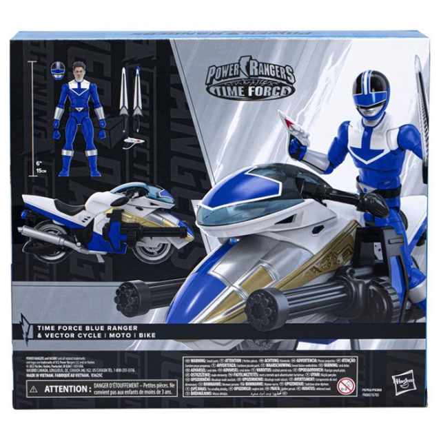 Blue Ranger and Vector Cycle Set Deluxe Lightning Collection | Power ...
