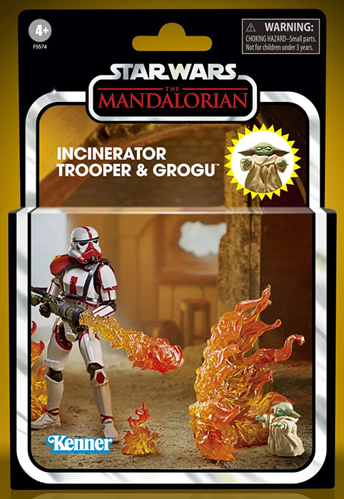 Hasbro Star Wars The Vintage Collection – Incinerator Trooper 9,5 Cm, Da The Mandalorian, Giocattolo 4+ - 4