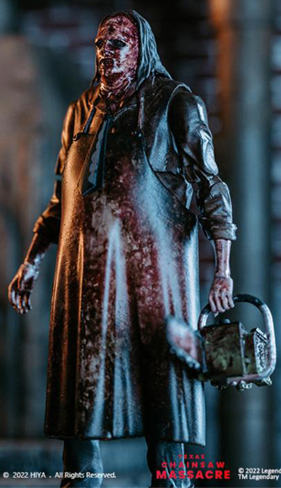 Leatherface Bloody Version 1/18 Scale PX Previews Exclusive