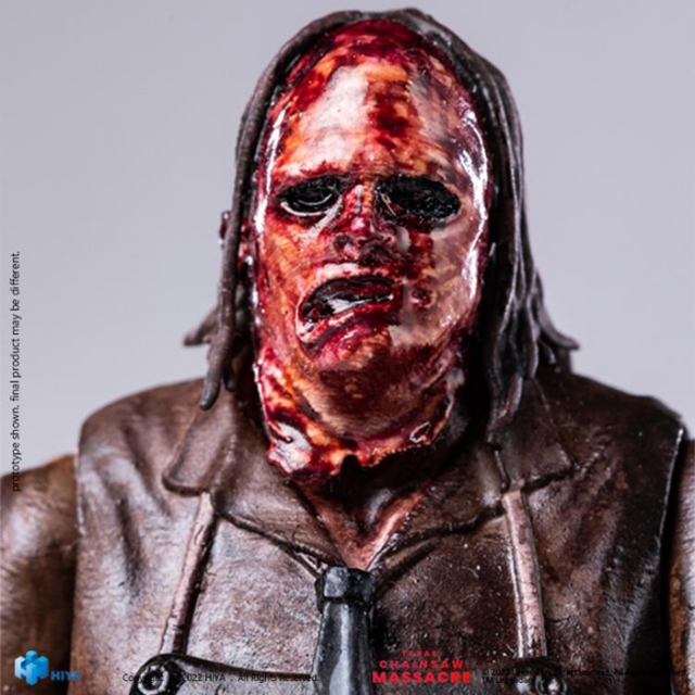Leatherface Bloody Version 1/18 Scale PX Previews Exclusive