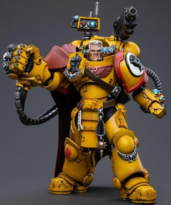 Imperial Fists Third Captain Tor Garadon 1/18 Scale | Warhammer 40K | Joy Toy