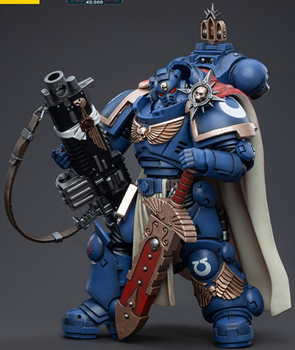 Figurine JoyToy Ultramarines – Sternguard Veteran With Bolt Rifle, 1/18