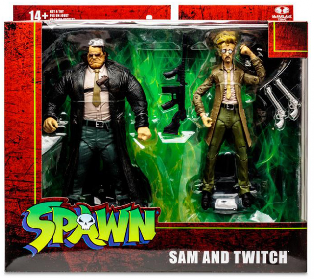 Sam and Twitch Deluxe 7-inch Scale Two-Pack | Spawn's Universe