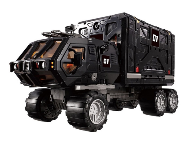 TM-10 Tactical Carrier Black Version | Diaclone Reboot